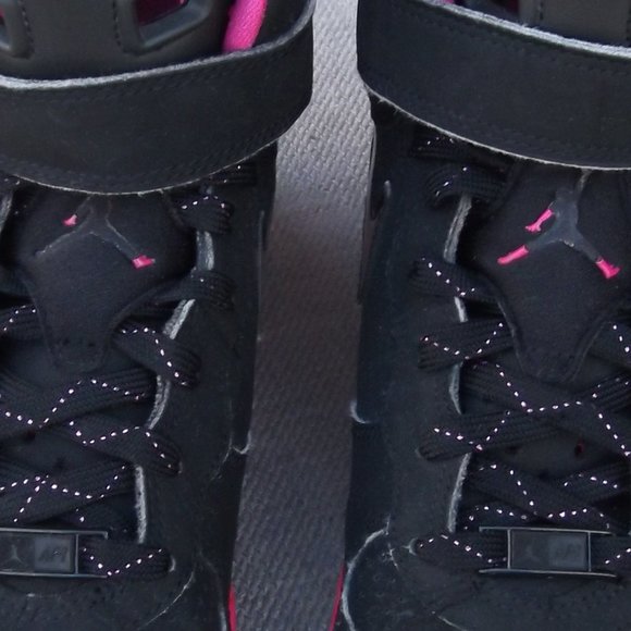 nike air jordan 343058-001 vivid pink size 7Y - Picture 5 of 15